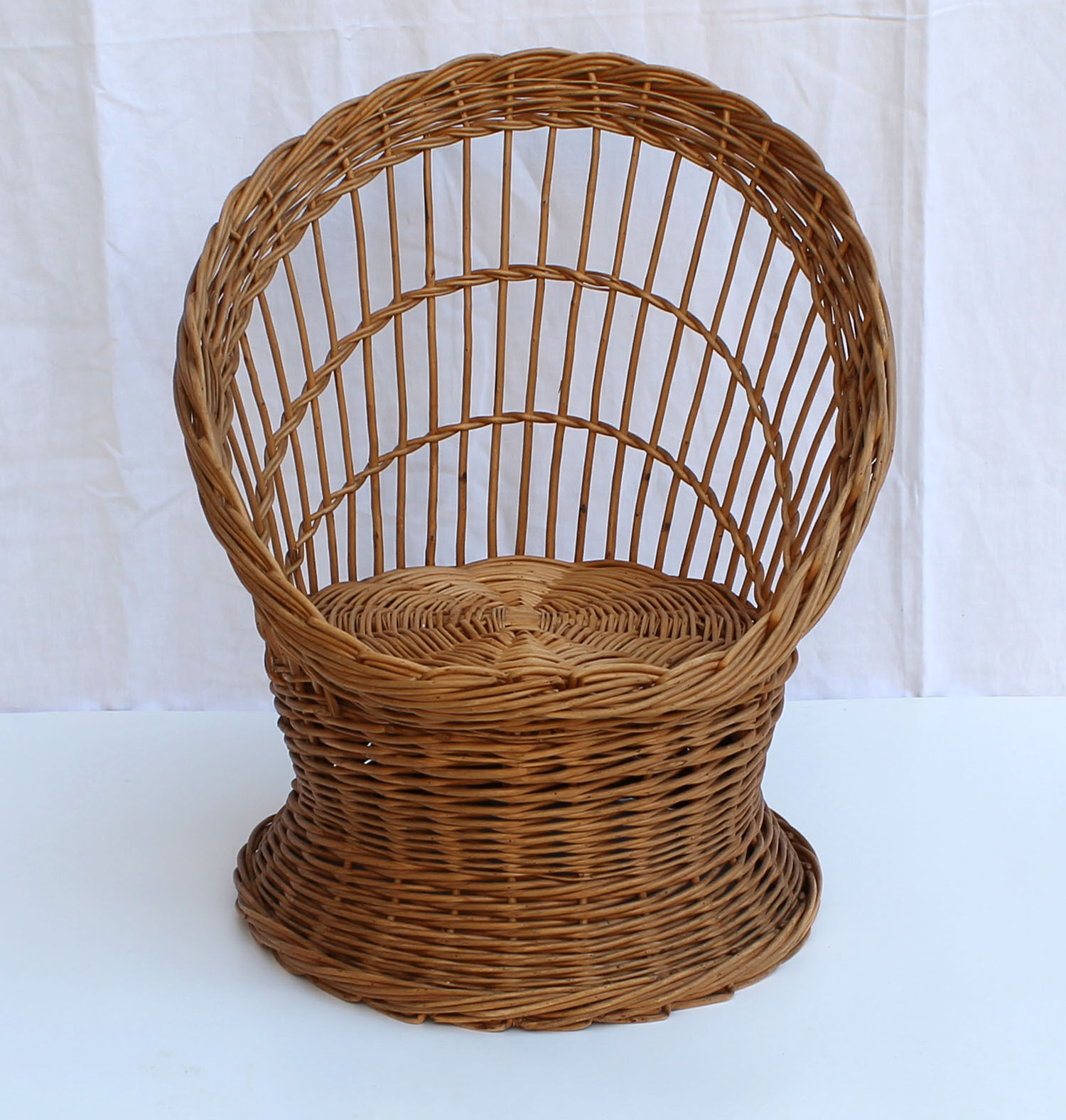 Child rattan armchair