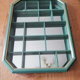 Miniature octagonal showcase