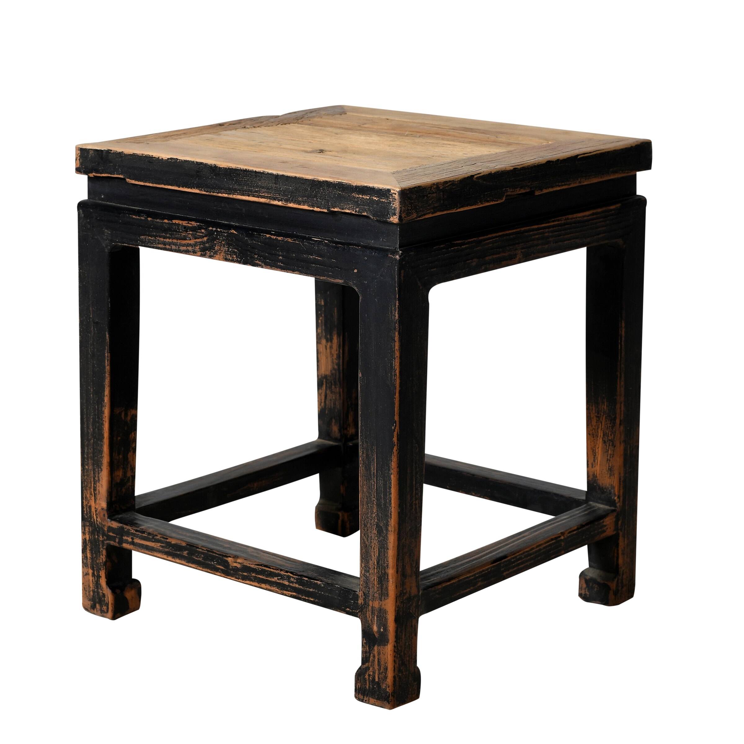 Yunfu – Chinese side table in elm no. 2