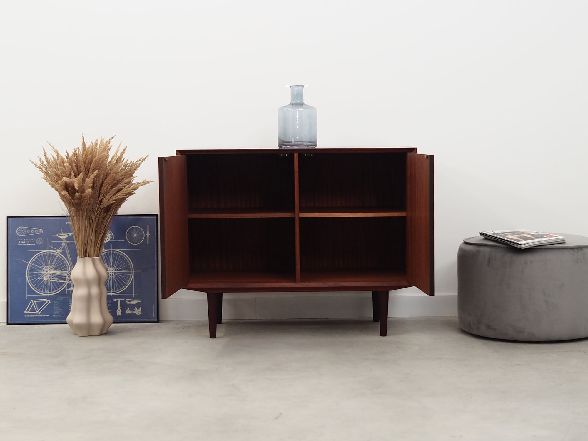 Buffet en palissandre, design danois, années 1960, fabricant Brouer