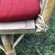 Bamboo rattan benches for kids vintage 60s
