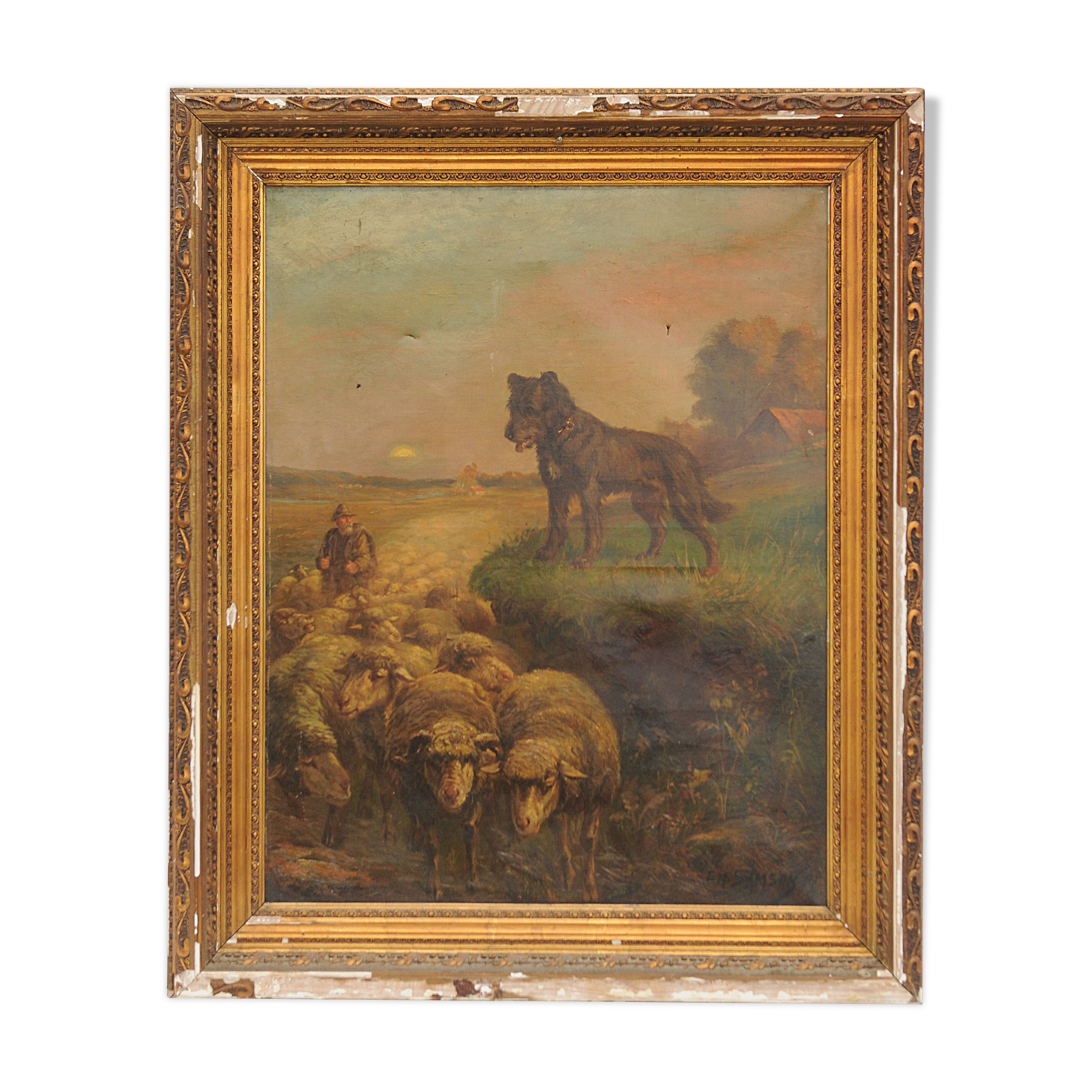 E. M. Samson (19th century) oil on canvas