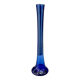 Vintage 80s Blue Glass Soliflore – Elegance and Retro Style