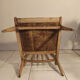 Fauteuil chaise vintage en bois
