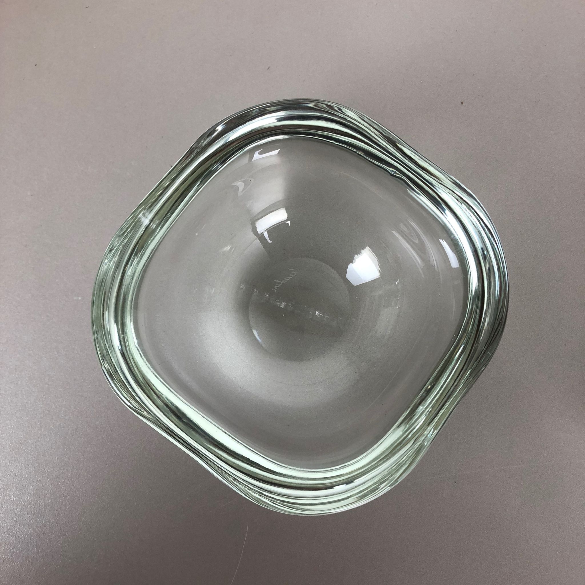 Murano glass shell bowls by Cenedese Italy, 1960