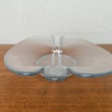 Vintage glass bowl from Holmegaard, 1970s.