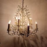 Shabby Chic 9 Light Chandelier Stunning Italian