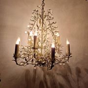 Lustre Shabby Chic à 9 Lumières Superbe Italien