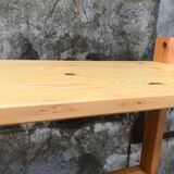 Chalet Pine Shelf Circa 1960