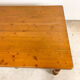 Country house wooden dining table