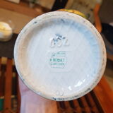 Old vase hubert bequet number 682
