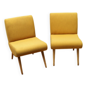 Pair of Pelfran Kiss low chairs, Maison du Monde