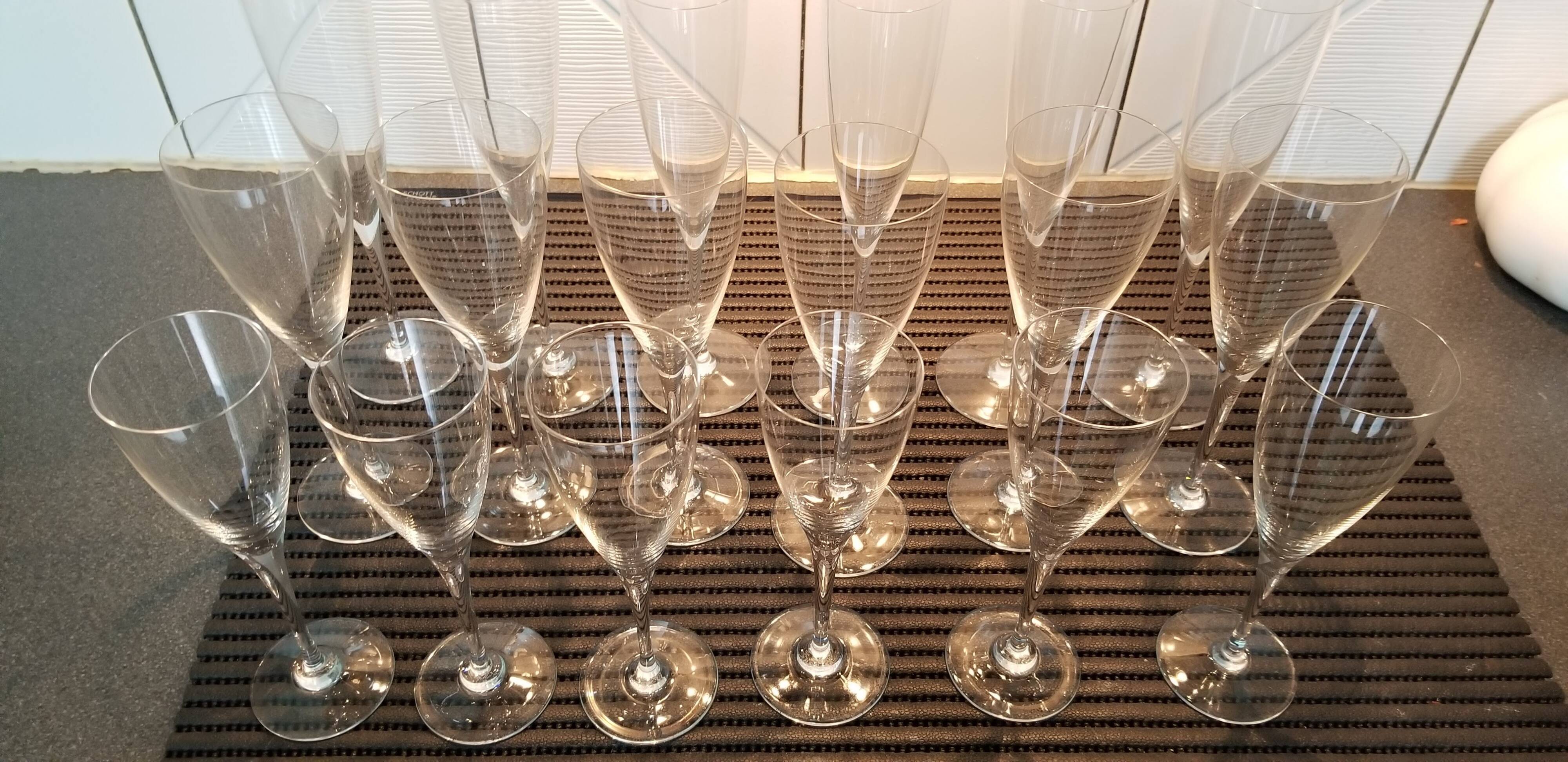 Baccarat crystal glasses