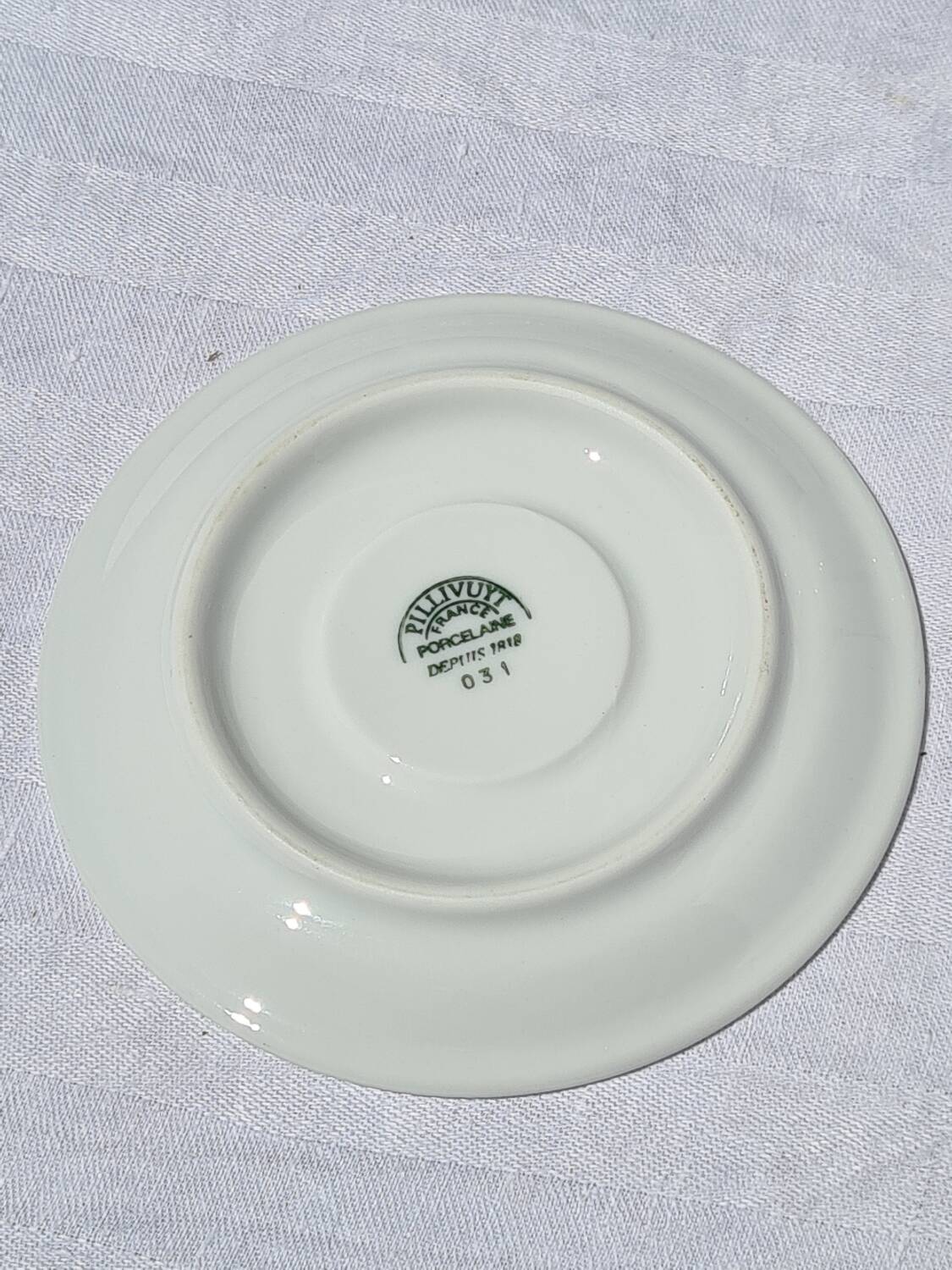 Six Pillivuyt espresso cups