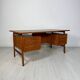 1960s Vintage Danish Teak Writing Desk by Gunni Omann for Omann Jun No 75