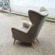 Exceptional Chair has ears Wingback chair years 50