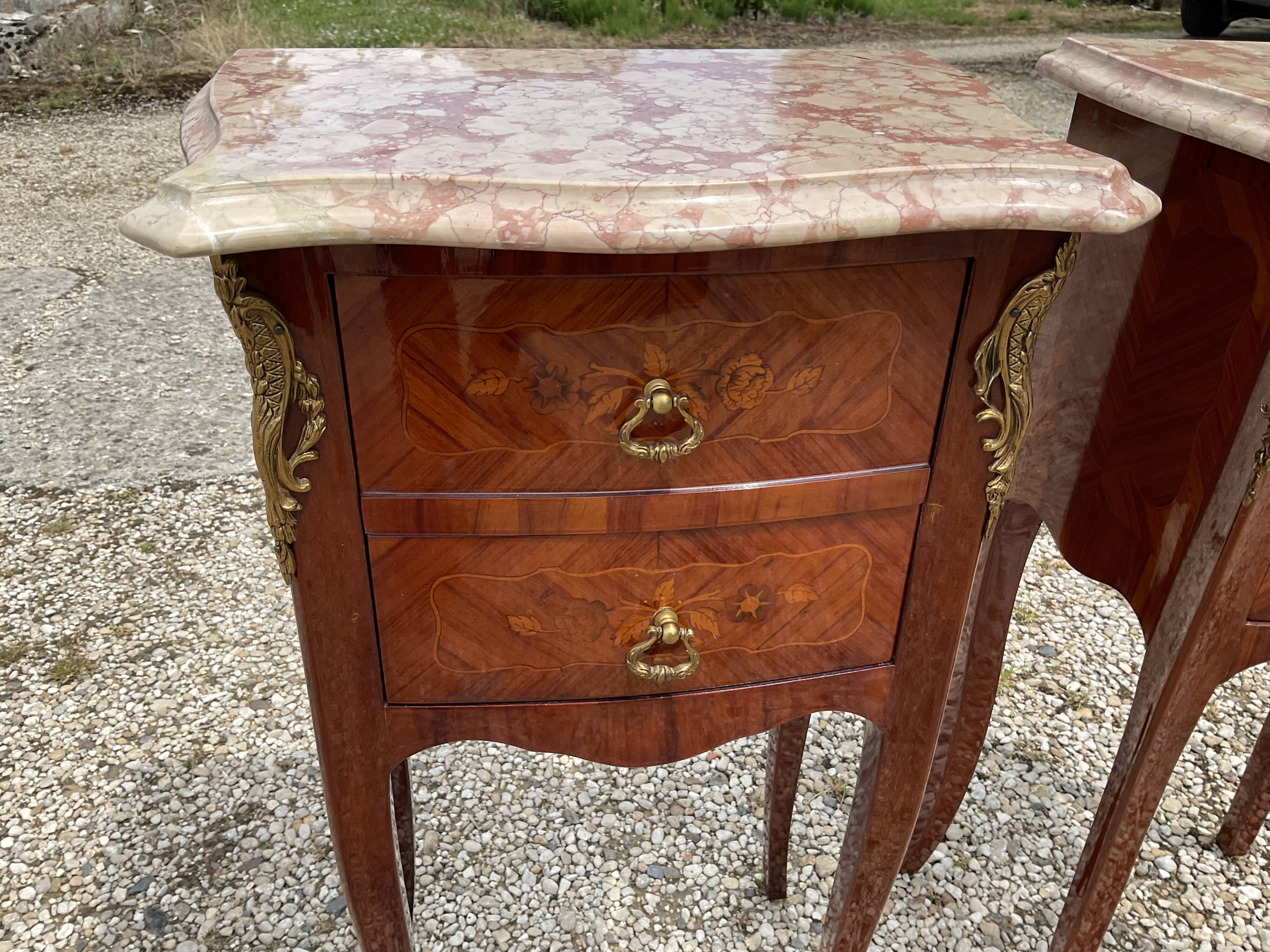 Pair of bedside tables