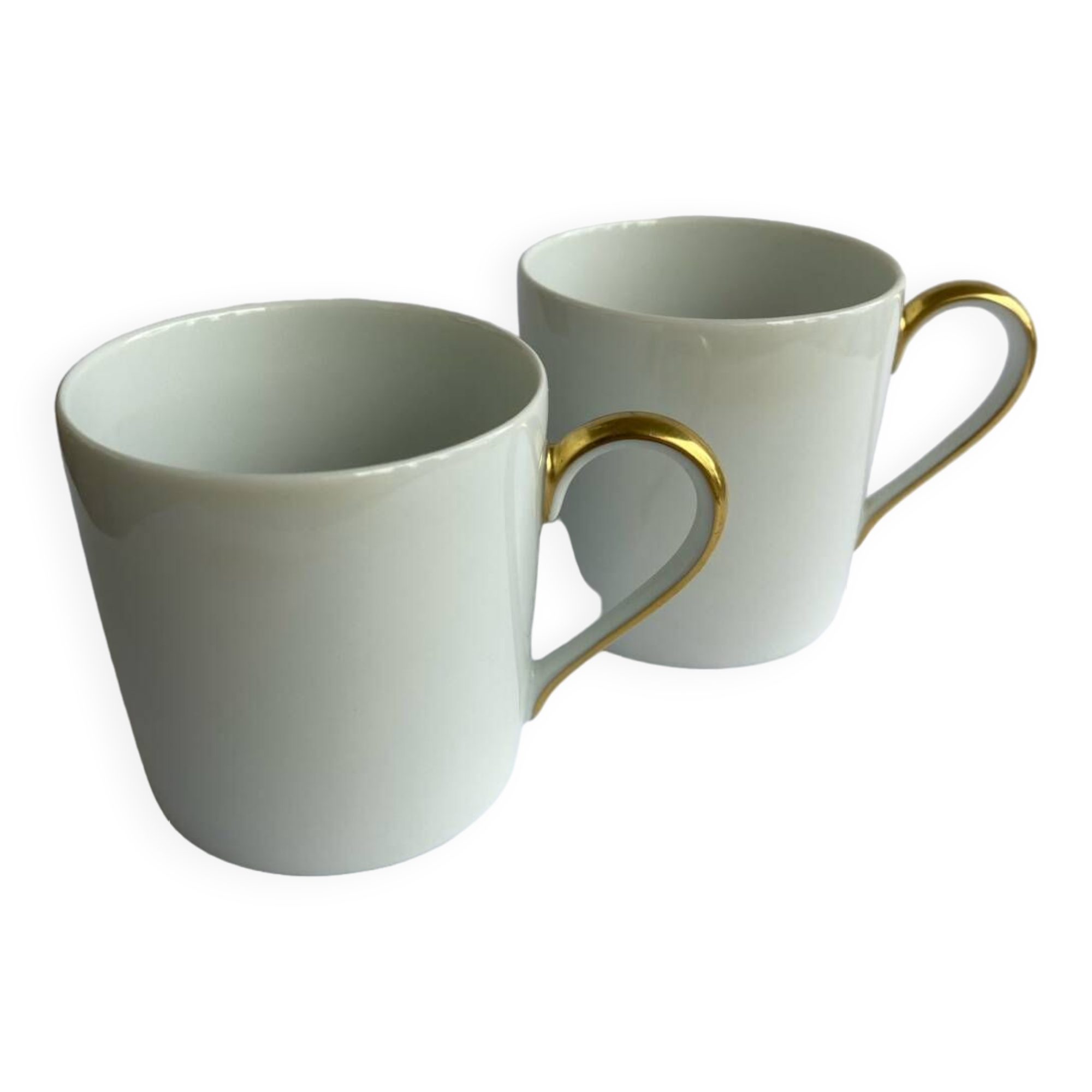 2 Limoges Haviland Stanislas model coffee cups (?)