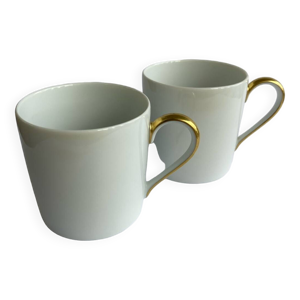 2 tasses à café limoges