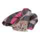 Khadi blanket, hand-woven from recycled wool by Storie