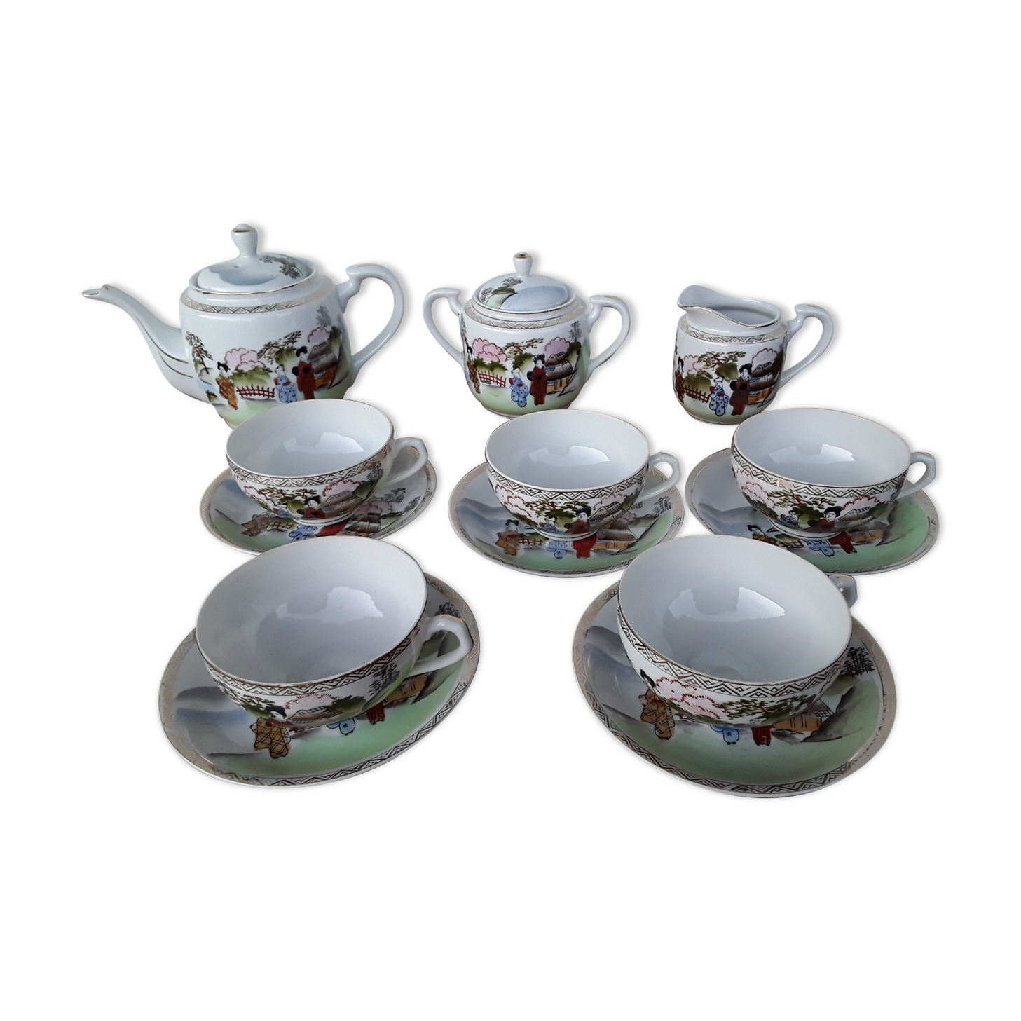 Japanese tea service