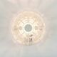Mid-century modern white iron glass flush mount or ceiling light from limburg, germany, 1960s