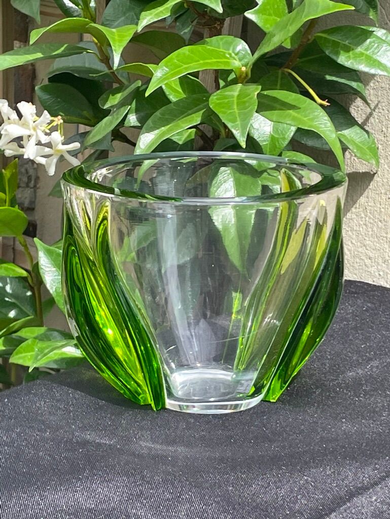 Vase Lalique – Model 2 Tulips - Lined crystal