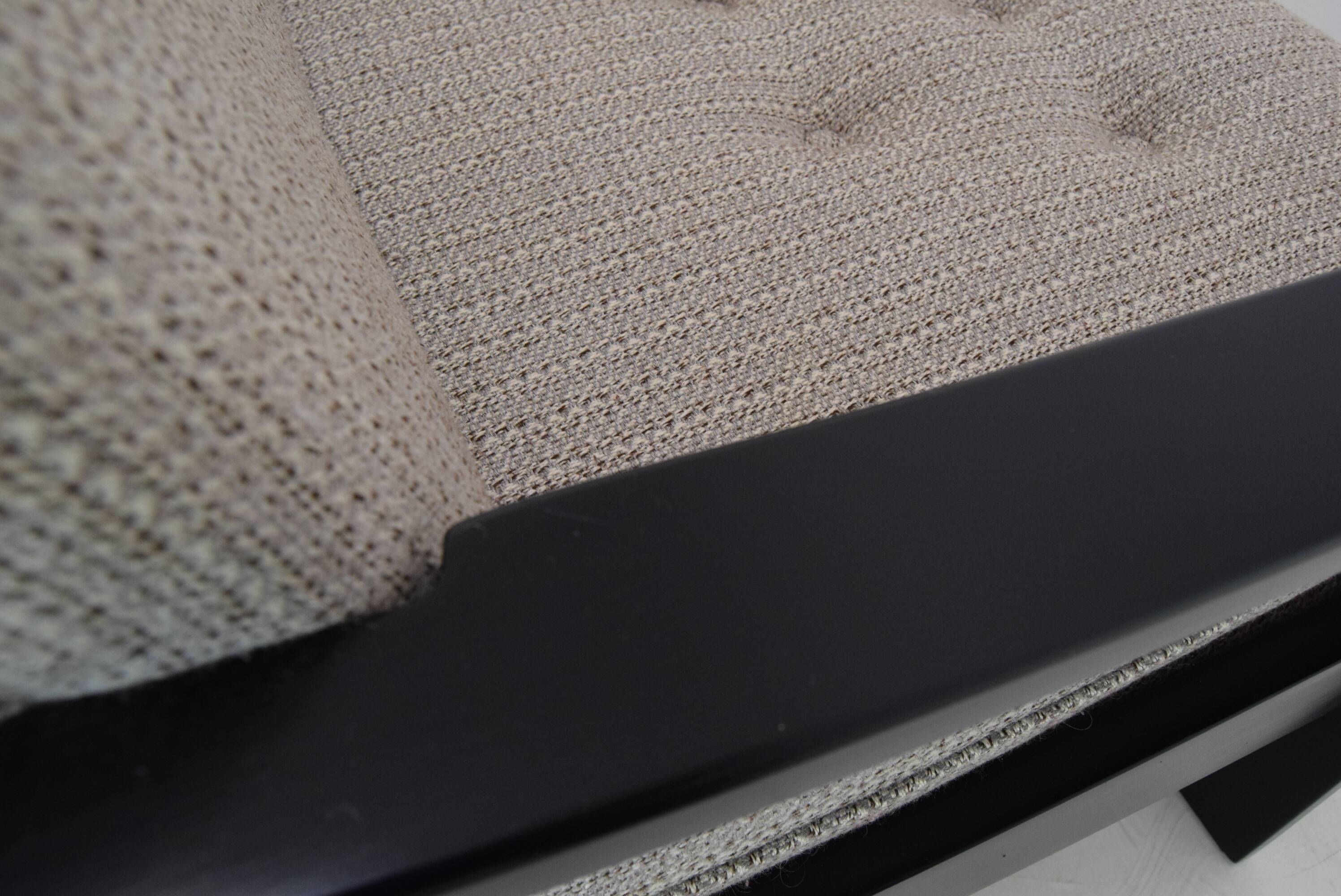 mid-century armchair Leda lux 1980's