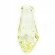 Vase, glass, Huta Zelezny Brod, Czechoslovakia, 1950s