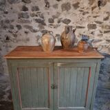 Vintage French pine sideboard – 1930s/1950s