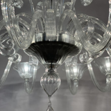 Chandelier three floors in glass of murano
