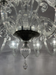 Lustre trois étages en verre de murano