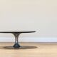 Round coffee table by Arkana (rosewood)