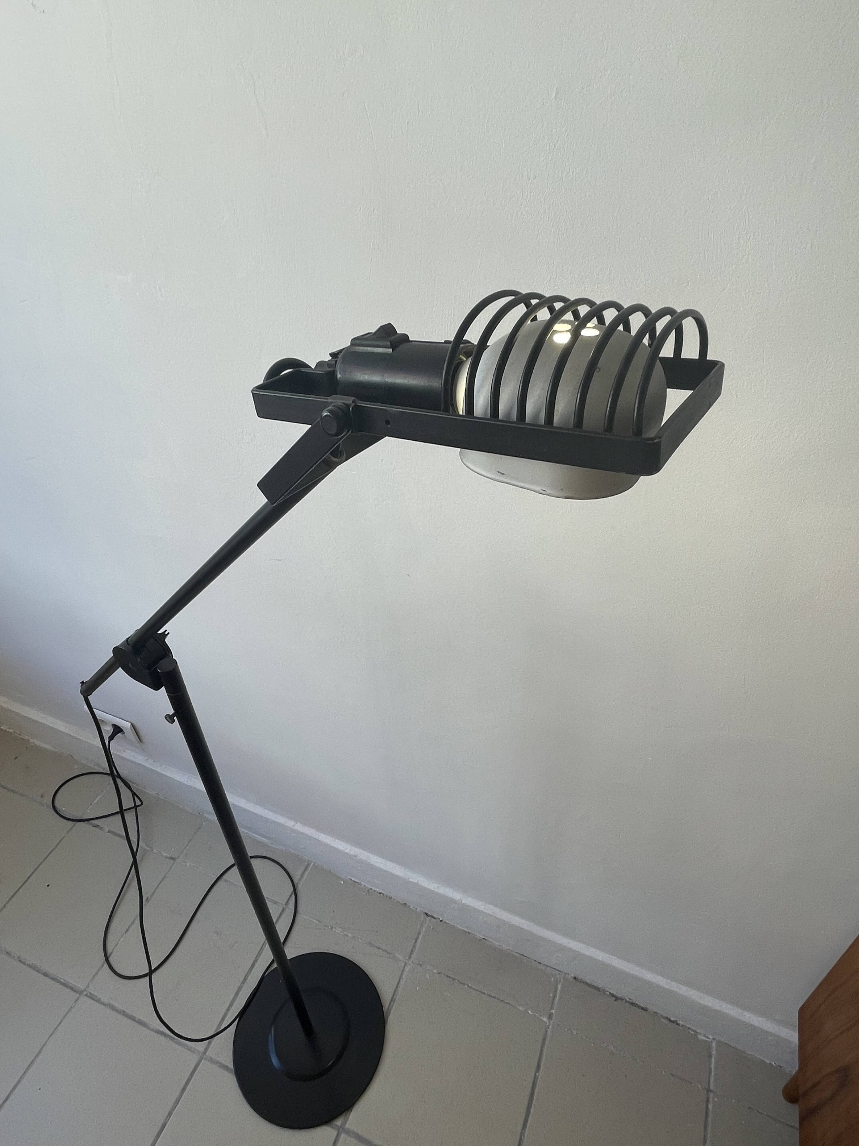 Metal floor lamp by Ernesto Gismondi for Artemide, 1970