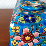 Longwy enamel inkwell