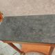 Console ancienne empire avec plateau marbre