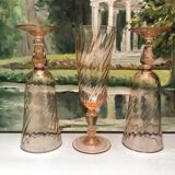 Rosaline champagne flutes