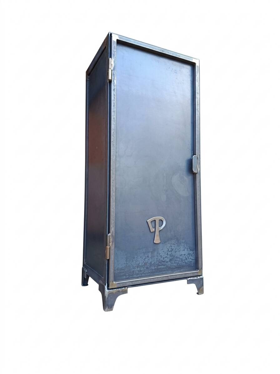 storage furniture letrapu in raw steel