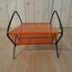 Vinyl door in orange scoubidou