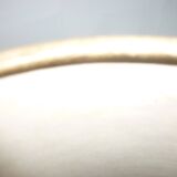 Pair of dark beige jute lampshades