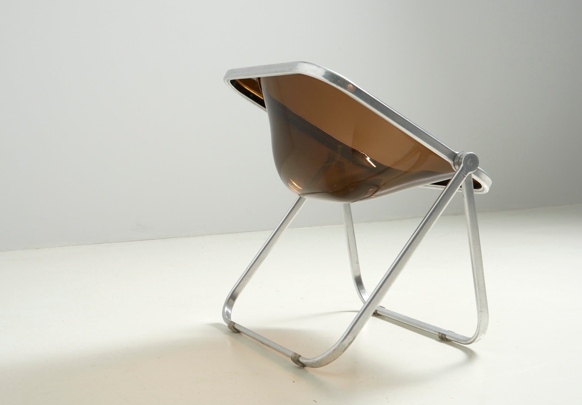 Set of Three 'Plona' Chairs by Giancarlo Piretti for Castelli, Italy - 1970's