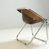 Set of Three 'Plona' Chairs by Giancarlo Piretti for Castelli, Italy - 1970's