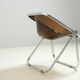 Set of Three 'Plona' Chairs by Giancarlo Piretti for Castelli, Italy - 1970's