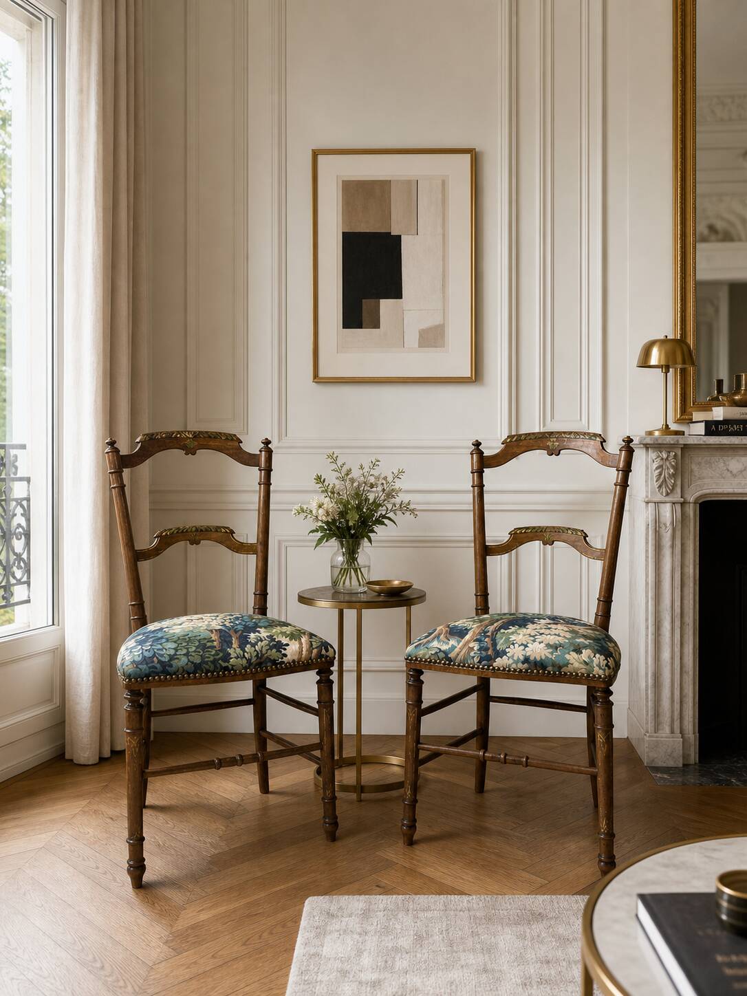 Pair of 19th-century chairs