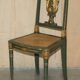 Paire Antique Chaises d'Appoint William Kent Empire Sculptées en Cygne