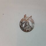 Round hollow dish Moulin des loups and Hamage