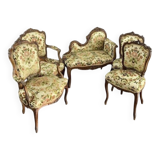 Ensemble de salon Louis XV, XIXème siècle