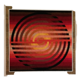 Patrice Allart geometric kinetic tapestry circa 1970