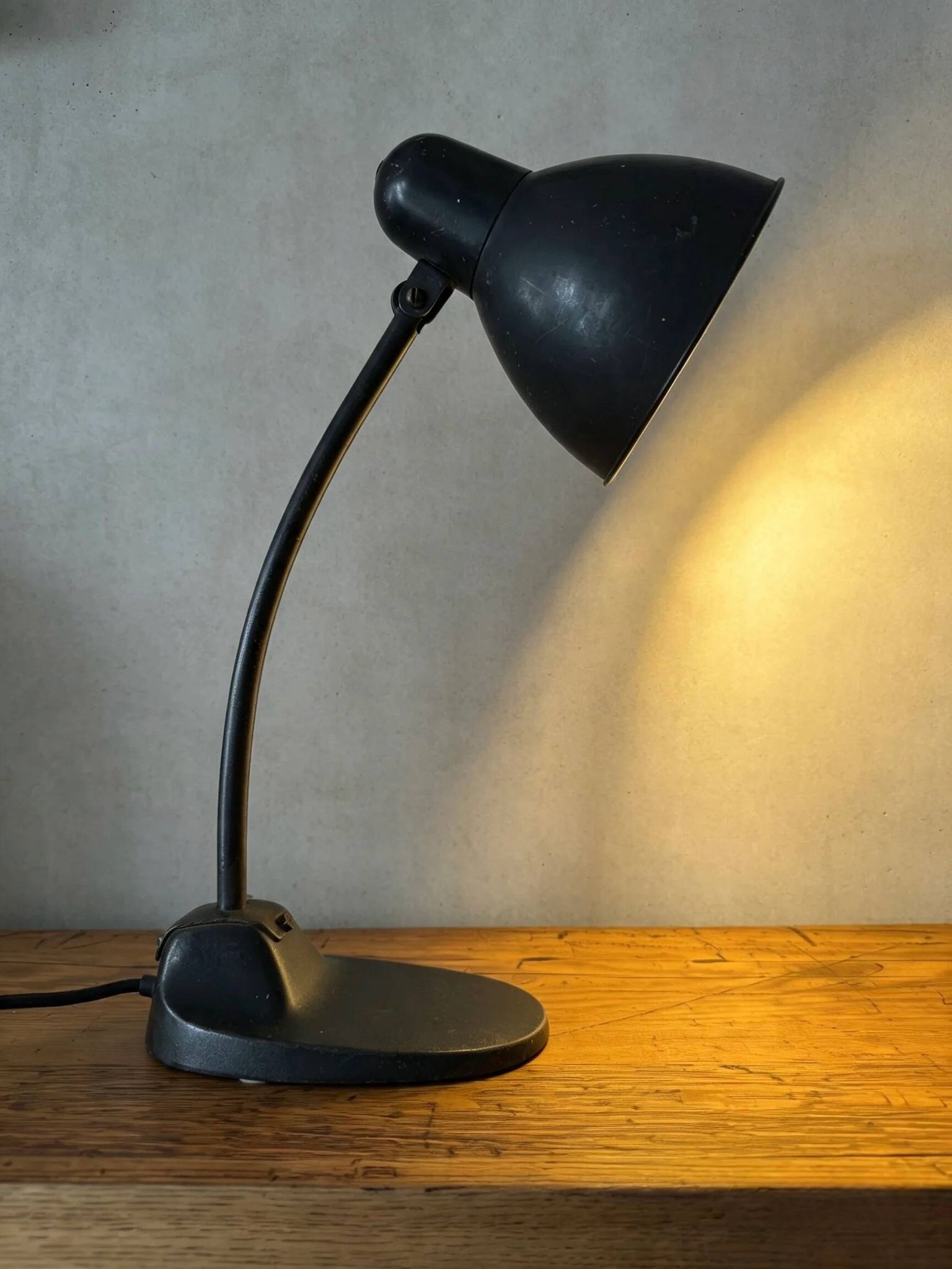 Siemens Schuckertwerke L299 1930s Bauhaus desk lamp
