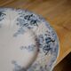 Longwy faience old plate